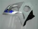 Argent Blanc Carénage Suzuki GSXR 1000 K9 09-16 Argent Blanc Carénage Suzuki GSXR 1000 K9 09-16