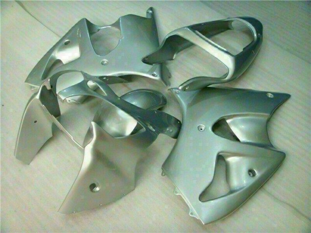 Argent Carénage Kawasaki ZX6R 00-02 Argent Carénage Kawasaki ZX6R 00-02