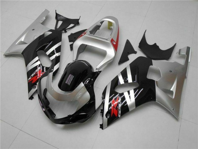 Argent Carénage Suzuki GSXR 600 / 750 K1 K2 K3 01-03 Argent Carénage Suzuki GSXR 600 / 750 K1 K2 K3 01-03
