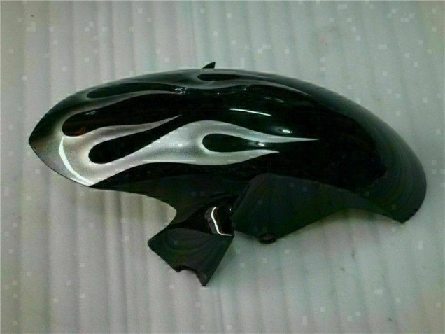 Argent Flamme Noir Carénage Yamaha R6 06-07 Argent Flamme Noir Carénage Yamaha R6 06-07