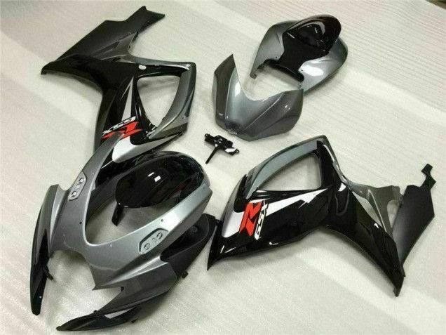 Argent Gris Carénage Suzuki GSXR 600 / 750 K6 06-07 Argent Gris Carénage Suzuki GSXR 600 / 750 K6 06-07