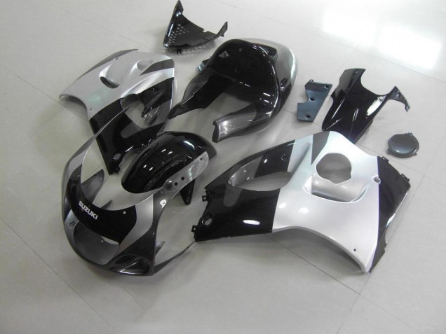Argent Gris No Décalque Carénage Suzuki GSXR 600 96-00 Argent Gris No Décalque Carénage Suzuki GSXR 600 96-00