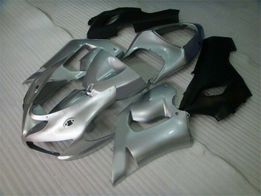 Argent Noir Carénage Kawasaki ZX6R 05-06