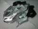 Argent Noir Carénage Kawasaki ZX6R 05-06 Argent Noir Carénage Kawasaki ZX6R 05-06