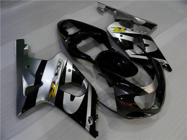 Argent Noir Carénage Suzuki GSXR 1000 K1 00-02 Argent Noir Carénage Suzuki GSXR 1000 K1 00-02