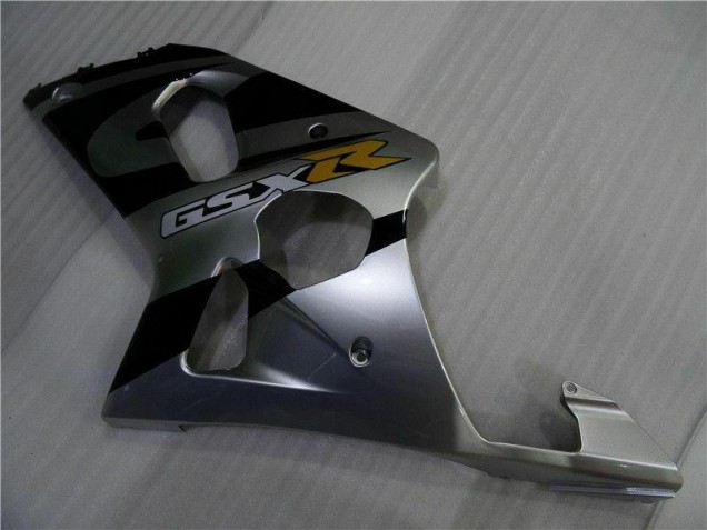 Argent Noir Carénage Suzuki GSXR 1000 K1 00-02 Argent Noir Carénage Suzuki GSXR 1000 K1 00-02