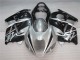 Argent Noir Carénage Suzuki GSXR 1300 Hayabusa 96-07