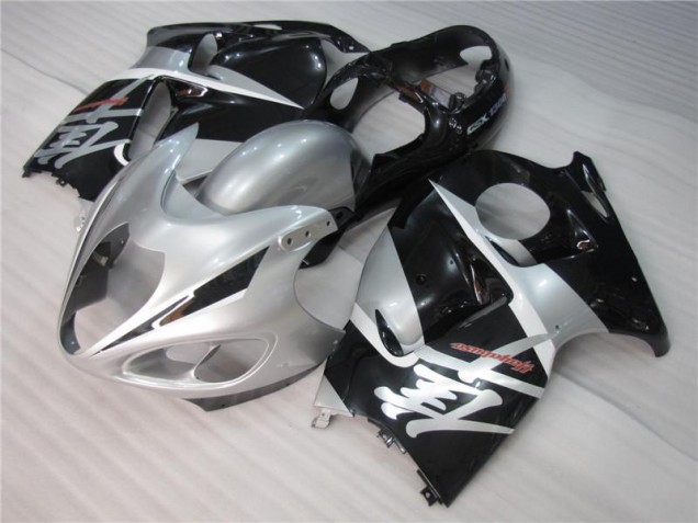 Argent Noir Carénage Suzuki GSXR 1300 Hayabusa 96-07