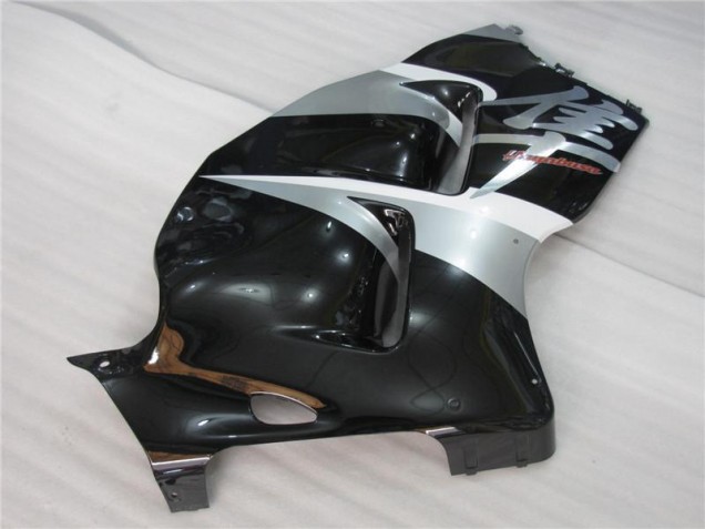 Argent Noir Carénage Suzuki GSXR 1300 Hayabusa 96-07