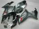 Argent Noir Carénage Suzuki GSXR 600 / 750 K6 06-07 Argent Noir Carénage Suzuki GSXR 600 / 750 K6 06-07