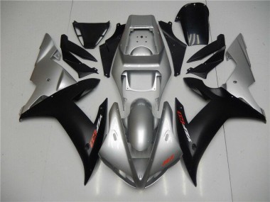 Argent Noir Carénage Yamaha R1 02-03
