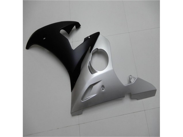 Argent Noir Carénage Yamaha R6 03-05 Argent Noir Carénage Yamaha R6 03-05