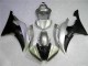 Argent Noir Carénage Yamaha R6 08-16 Argent Noir Carénage Yamaha R6 08-16