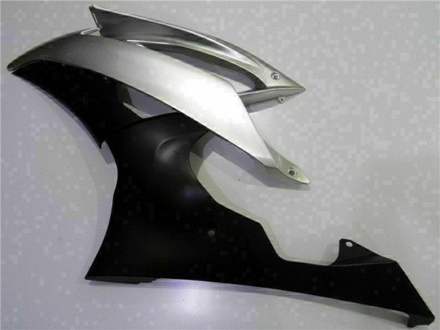 Argent Noir Carénage Yamaha R6 08-16 Argent Noir Carénage Yamaha R6 08-16