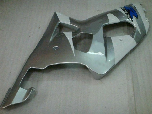 Argent Noir Carénages Suzuki GSXR 600 / 750 K1 K2 K3 01-03 Argent Noir Carénages Suzuki GSXR 600 / 750 K1 K2 K3 01-03