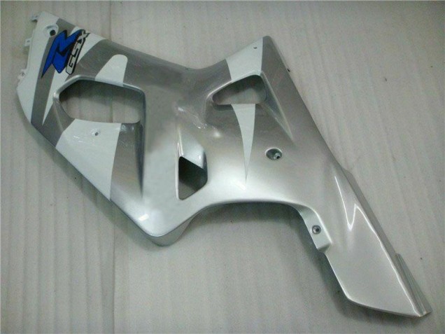 Argent Noir Carénages Suzuki GSXR 600 / 750 K1 K2 K3 01-03 Argent Noir Carénages Suzuki GSXR 600 / 750 K1 K2 K3 01-03