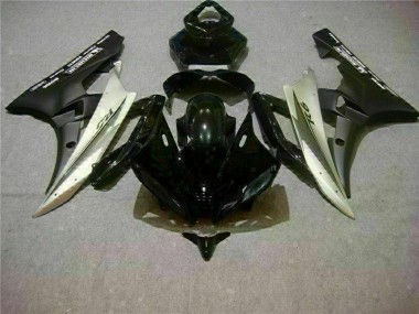 Argent Noir Carrosserie Yamaha R6 06-07