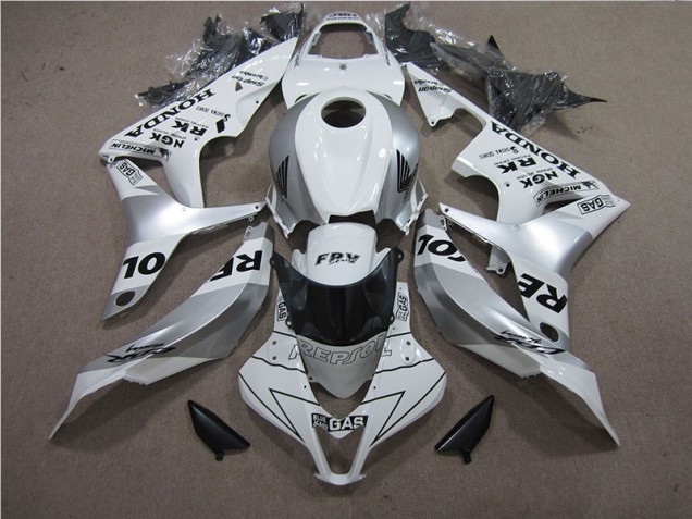 Argent Repsol Carénage Honda CBR 600 RR 07-08 Argent Repsol Carénage Honda CBR 600 RR 07-08