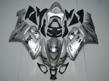 Argent West Carénage Kawasaki ZX6R 07-08