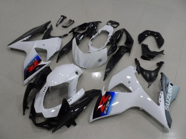 Blanc Argent Carénage Suzuki GSXR 1000 K9 09-16