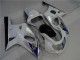 Blanc Argent Carénage Suzuki GSXR 600 / 750 K1 K2 K3 01-03 Blanc Argent Carénage Suzuki GSXR 600 / 750 K1 K2 K3 01-03