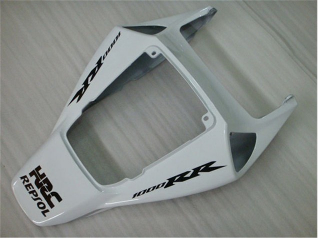 Blanc Argent Noir Repsol Carénage Honda CBR 1000 RR 04-05 Blanc Argent Noir Repsol Carénage Honda CBR 1000 RR 04-05