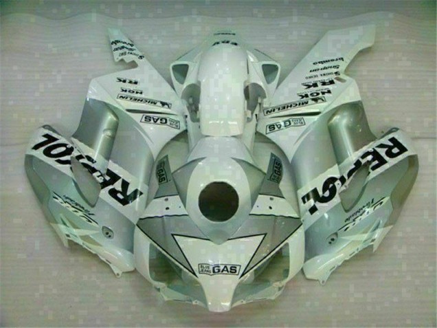 Blanc Argent Repsol Carénage Honda CBR 1000 RR 04-05 Blanc Argent Repsol Carénage Honda CBR 1000 RR 04-05