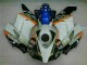 Blanc Bleu Carénage Honda CBR 1000 RR 04-05 Blanc Bleu Carénage Honda CBR 1000 RR 04-05