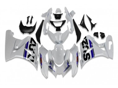 Blanc Bleu Carénage Suzuki GSXR 1000 17-23