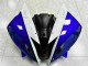 Blanc Bleu Carénage Yamaha R6 06-07 Blanc Bleu Carénage Yamaha R6 06-07