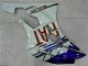 Blanc Bleu Carénage Yamaha R6 06-07 Blanc Bleu Carénage Yamaha R6 06-07