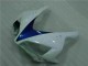 Blanc Bleu Carénages Honda CBR 1000 RR 04-05 Blanc Bleu Carénages Honda CBR 1000 RR 04-05