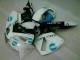 Blanc Bleu Carénages Honda CBR 600 RR 05-06 Blanc Bleu Carénages Honda CBR 600 RR 05-06