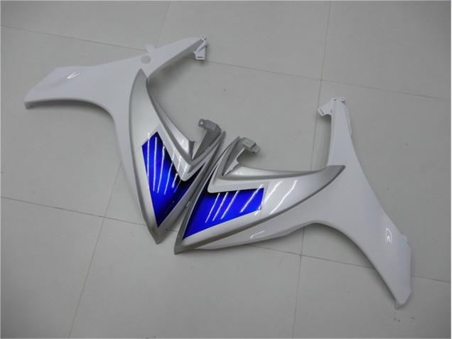 Blanc Bleu Carénages Suzuki GSXR 600 / 750 K6 06-07 Blanc Bleu Carénages Suzuki GSXR 600 / 750 K6 06-07