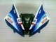 Blanc Bleu Carénages Yamaha R6 06-07 Blanc Bleu Carénages Yamaha R6 06-07