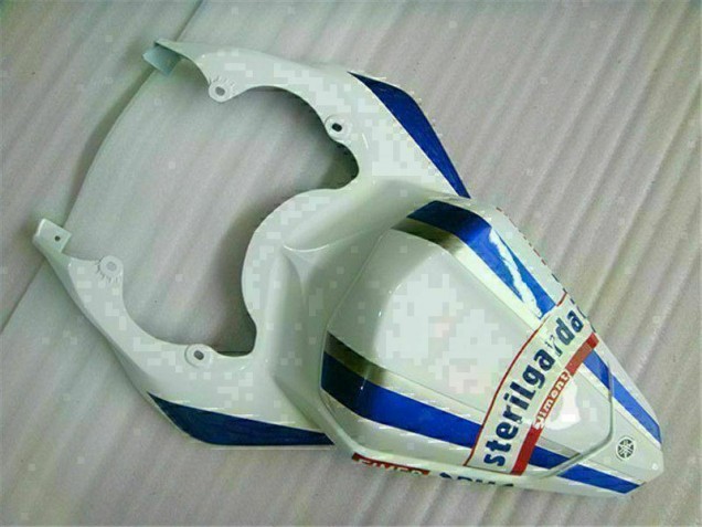 Blanc Bleu Carénages Yamaha R6 06-07 Blanc Bleu Carénages Yamaha R6 06-07