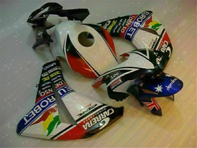 Blanc Bleu Carrosserie Honda CBR 1000 RR 08-11 Blanc Bleu Carrosserie Honda CBR 1000 RR 08-11