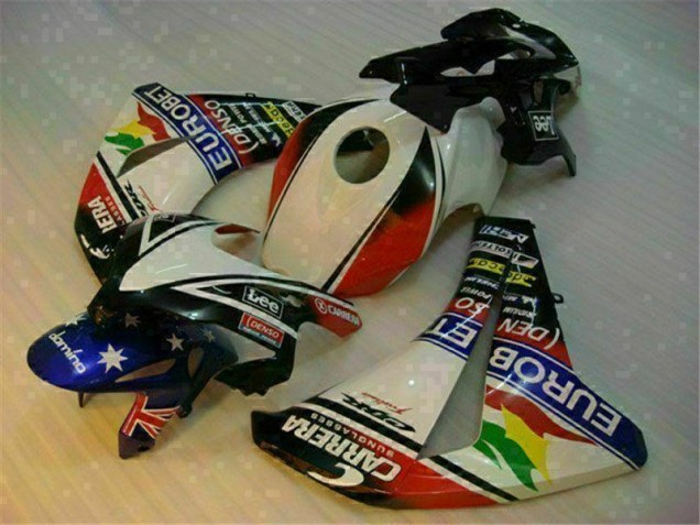 Blanc Bleu Carrosserie Honda CBR 1000 RR 08-11 Blanc Bleu Carrosserie Honda CBR 1000 RR 08-11