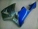 Blanc Bleu Flamme Carénage Honda CBR 600 RR 05-06 Blanc Bleu Flamme Carénage Honda CBR 600 RR 05-06
