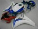 Blanc Bleu Kit Carénages Complet Honda CBR 1000 RR 08-11