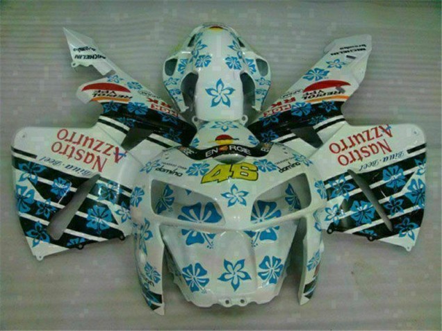 Blanc Bleu Nastro Azzurro 46 Carénages Honda CBR 600 RR 05-06 Blanc Bleu Nastro Azzurro 46 Carénages Honda CBR 600 RR 05-06
