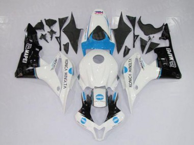 Blanc Bleu Noir Carénage Honda CBR 600 RR 07-08