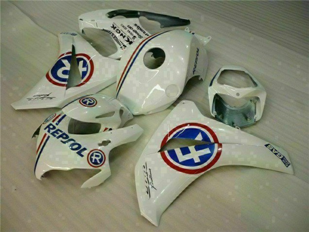 Blanc Bleu Repsol Carénage Honda CBR 1000 RR 08-11 Blanc Bleu Repsol Carénage Honda CBR 1000 RR 08-11