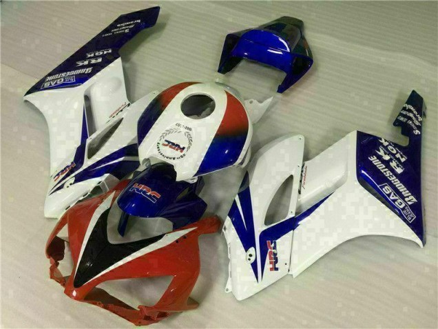Blanc Bleu Rouge Carénage Honda CBR 1000 RR 04-05