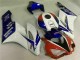 Blanc Bleu Rouge Carénage Honda CBR 1000 RR 04-05