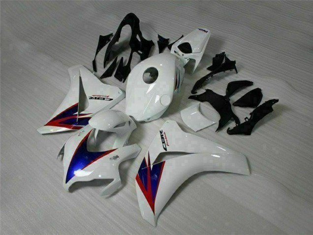 Blanc Bleu Rouge Carénages Honda CBR 1000 RR 08-11 Blanc Bleu Rouge Carénages Honda CBR 1000 RR 08-11