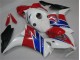 Blanc Bleu Rouge Carénages Honda CBR 1000 RR 12-16 Blanc Bleu Rouge Carénages Honda CBR 1000 RR 12-16