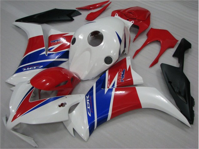 Blanc Bleu Rouge Carénages Honda CBR 1000 RR 12-16 Blanc Bleu Rouge Carénages Honda CBR 1000 RR 12-16