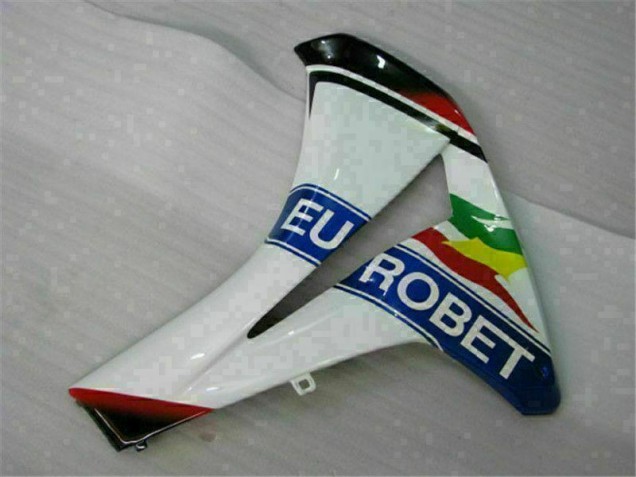 Blanc Bleu Rouge Eurobet Lee Carénage Honda CBR 1000 RR 08-11 Blanc Bleu Rouge Eurobet Lee Carénage Honda CBR 1000 RR 08-11