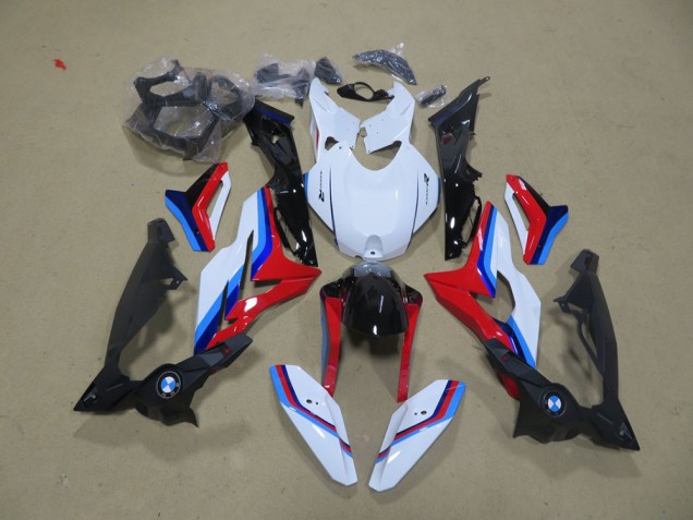 Blanc Bleu Rouge Noir Carénage BMW S1000R 17-18 Blanc Bleu Rouge Noir Carénage BMW S1000R 17-18